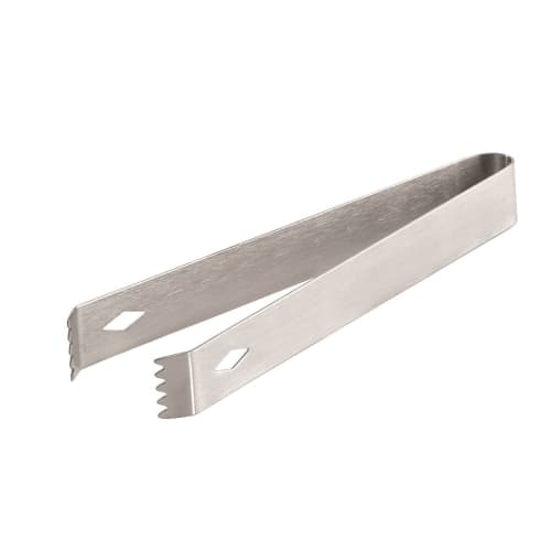 Brushed Collection Ice Tongs, Brushed Stainless Steel